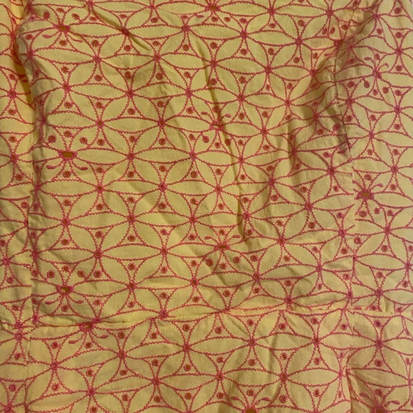 Lilly Pulitzer Felicity Starfruit Yellow Fly Away
Eyelet Strapless Dress - Picture 4 of 10